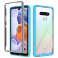 LG Stylo 6 (6.8 inches) 2020 Released Case,Shockproof Rubber Hybrid Clear Back PC Hard 2 in 1 Design Wireless Charging  without Screen Protector