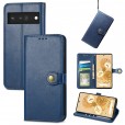 Man Magnetic Retro PU Leather Card Holder Case 