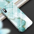 iPhone 11 Pro (5.8 inches) 2019 Released Case,Marble Tempered Glass Back Phone Slim Lightweight Siliocne Bumper Without Front Screen Protector