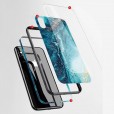 iPhone 12 Mini  (5.4 inches) 2020 Released Case,Marble Tempered Glass Back Phone Slim Lightweight Siliocne Bumper Without Front Screen Protector