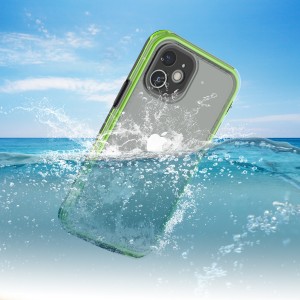 iPhone12(6.1 inches)2020 Release Waterproof Case,Build-in Screen Protector IP68 Waterproof Shockproof Dustproof Rugged Cover, For IPhone 12