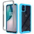 OnePlus Nord N10 5G Case , Hybrid Shockproof Silicone Rubber Bumper Anti-Slip Case Hard PC Cover