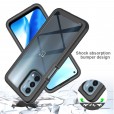 OnePlus Nord N200 5G 2021 Case,Hybrid Shockproof Silicone Rubber Bumper Anti-Slip Case Hard PC Cover