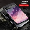 Tempered Glass Back Cover Wireless Charging Support Anti-scratch Bumper Shockproof Case Cover