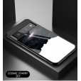 Tempered Glass Back Cover Wireless Charging Support Anti-scratch Bumper Shockproof Case Cover