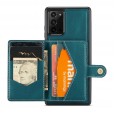 Leather Magnetic Detachable Wallet Card Slot Back Case Cover