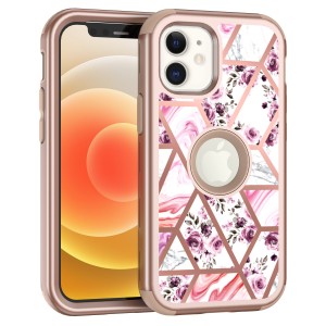 iPhone 11 6.1 inches 2019 Case,Hard PC & Soft Silicone Dual Layer Hybrid Shockproof Rugged Bumper Protective Cover, For IPhone 11