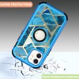 iPhone 11 6.1 inches 2019 Case,Hard PC & Soft Silicone Dual Layer Hybrid Shockproof Rugged Bumper Protective Cover