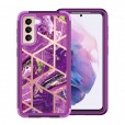 Samsung Galaxy S21 Plus 6.7 inches Case,Hard PC & Soft Silicone Dual Layer Hybrid Shockproof Rugged Bumper Protective Cover