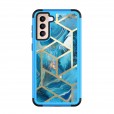 Samsung Galaxy S21 Ultra 6.8 inches Case,Hard PC & Soft Silicone Dual Layer Hybrid Shockproof Rugged Bumper Protective Cover