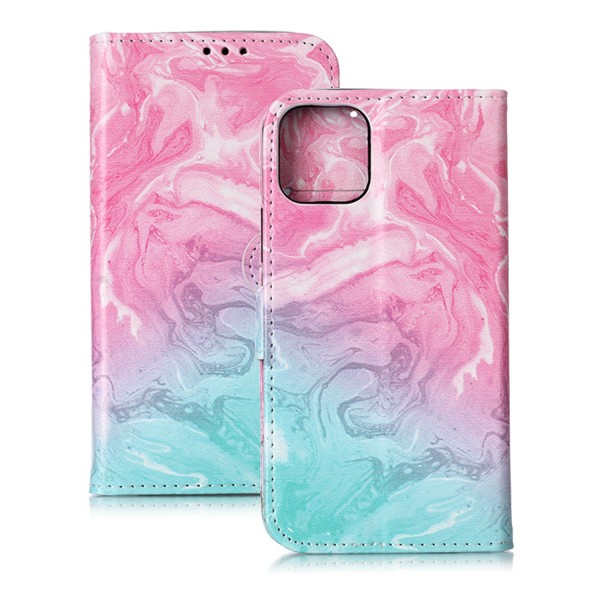 iPhone Xs Max 6.5 inches Case,Pattern PU Leather Folio Kickstand Wallet with Card Holder Slot Shockproof Cover
