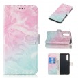 Samsung Galaxy Note10 & Note10 5G Case,Pattern PU Leather Folio Kickstand Wallet with Card Holder Slot Shockproof Cover