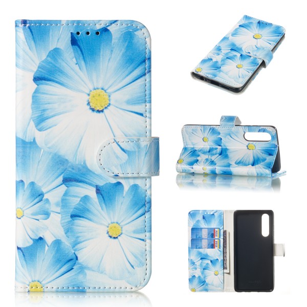 Samsung Galaxy Note10 & Note10 5G Case,Pattern PU Leather Folio Kickstand Wallet with Card Holder Slot Shockproof Cover
