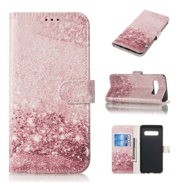 Samsung Galaxy S9 Case,Pattern PU Leather Folio Kickstand Wallet with Card Holder Slot Shockproof Cover
