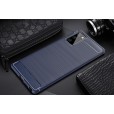 Samsung Galaxy A51 4G 6.5 inches Case,Carbon Fiber Design Soft TPU Brushed Anti-Fingerprint Protective Phone Cover
