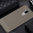 LG G7 Case,Carbon Fiber Design Soft TPU Brushed Anti-Fingerprint Protective Phone Cover