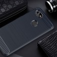 Google Pixel Case,Carbon Fiber Design Soft TPU Brushed Anti-Fingerprint Protective Phone Cover