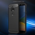 Motorola G5S Case ,Carbon Fiber Design Soft TPU Brushed Anti-Fingerprint Protective Phone Cover