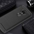 Motorola G7 Play Case ,Carbon Fiber Design Soft TPU Brushed Anti-Fingerprint Protective Phone Cover