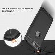 OnePlus 5 Case ,Carbon Fiber Design Soft TPU Brushed Anti-Fingerprint Protective Phone Cover