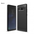 Samsung Galaxy S10 Case ,Carbon Fiber Design Soft TPU Brushed Anti-Fingerprint Protective Phone Cover