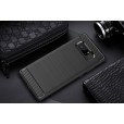 Samsung Galaxy S10 Plus Case ,Carbon Fiber Design Soft TPU Brushed Anti-Fingerprint Protective Phone Cover