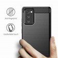 Samsung Galaxy S20 FE 5G 6.5 inch Case,Carbon Fiber Texture Design Lightweight Shockproof Cover Slim Fit Shell Soft TPU Silicone