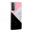 For Samsung Galaxy S21plus / s30plus Shockproof Marble TPU Rubber Glossy Case Cover