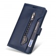 Samsung Galaxy S20FE 6.5 inch 4G &5G, 9 Cards Holder Folio Flip Leather Zipper Purse Magnetic Wallet with Strap, Money Pocket Kickstand Full Protective Cover