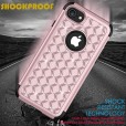 iPhone 6 Plus & iPhone 6S Plus (5.5 inches ) Case,3 in 1 [Studded Rhinestone][Full-Body Protective] [Shockproof] Hard PC+ Soft Silicon Rubber Armor Defender Protective Cover
