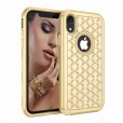 iPhone Xs Max 6.5 inches Case,3 in 1 [Studded Rhinestone][Full-Body Protective] [Shockproof] Hard PC+ Soft Silicon Rubber Armor Defender Protective Cover