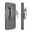 For LG G8 Armor Rugged Clip Kickstand Shockproof Case