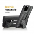 iPhone 11 Pro 5.8 inches 2019 Case,Belt Clip Holster Heavy Duty Shockproof Rugged Hybrid PC with Built in Kickstand Hard Cover