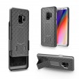 For Samsung S10 plus Rugged Armor Belt Clip Stand Holster Case