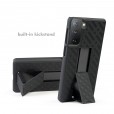 Samsung Galaxy S21 6.2 inches Case,Belt Clip Holster Heavy Duty Shockproof Rugged Hybrid PC Built in Kickstand Hard Cover