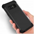 Samsung Galaxy Note 8 Case,Layers Heavy Duty Shockproof Rugged Anti-Scratch Wireless Charging Support Anti-slip Bumper Silicone TPU Cover