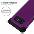Samsung Galaxy Note 9 Case,Layers Heavy Duty Shockproof Rugged Anti-Scratch Wireless Charging Support Anti-slip Bumper Silicone TPU Cover