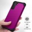 Samsung Galaxy S21 6.2 inches Case,Layers Heavy Duty Shockproof Rugged Anti-Scratch Wireless Charging Support Anti-slip Bumper Silicone TPU Cover