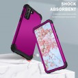 Samsung Galaxy S21 Ultra 6.8 inches Case,Layers Heavy Duty Shockproof Rugged Anti-Scratch Wireless Charging Support Anti-slip Bumper Silicone TPU Cover