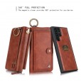 Detachable Leather Card Wallet Zipper Magnetic Case Cover 