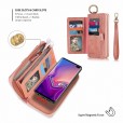 Samsung Galaxy S9 Case,Magnetic Adsorption Front and Back Tempered Glass Full Screen Coverage Flip Cover With Camera Lens Protector