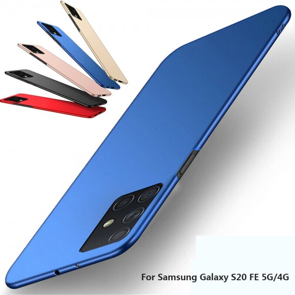 Samsung Galaxy S20 FE 5G/4G 6.5 inch Case,Matte Design Shockproof Matte Slim Hard PC Back Case Cover