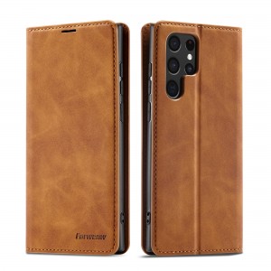 Retro Leather Magnetic Wallet Card Flip Stand Case , For Samsung A51 5G