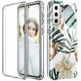 Samsung Galaxy S21 Plus 6.7 inches Case,with Built-in Screen Protector, Full Body 360°Protective Shockproof Dual Layer Anti-Scratch Soft TPU Cover