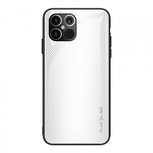 TPU Tempered Glass Shock-absoption Anti-scratch Smartphone Back Case, For iphone 13 Pro Max