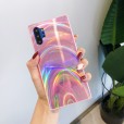 Samsung Galaxy Note10 & Note10 5G Case ,Slim Psychedelic Holographic Gradient Iridescent Sparkle Shiny Soft TPU Bumper Hard Back Protective Cover