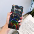 Samsung Galaxy S8 Case ,Slim Psychedelic Holographic Gradient Iridescent Sparkle Shiny Soft TPU Bumper Hard Back Protective Cover