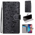 Samsung Galaxy A20S Case , Lightweight Pattern PU Leather Magnetic Flip Stand Wristlet with Card Slots Stand Holder Cover