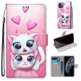 iPhone 11 6.1 inches 2019 ,Lightweight Pattern PU Leather Magnetic Flip Stand Wristlet with Card Slots Stand Holder Cover