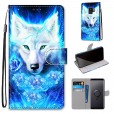 Samsung Galaxy S10 Case, Lightweight Pattern PU Leather Magnetic Flip Stand Wristlet with Card Slots Stand Holder Cover
